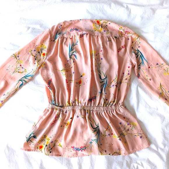 Pink Floral Blouse - Picture 7 of 8